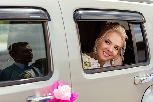 wedding hummer limousine