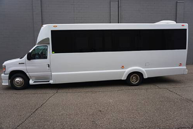 28 passenger party bus