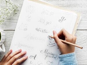 calligraphy for invitations